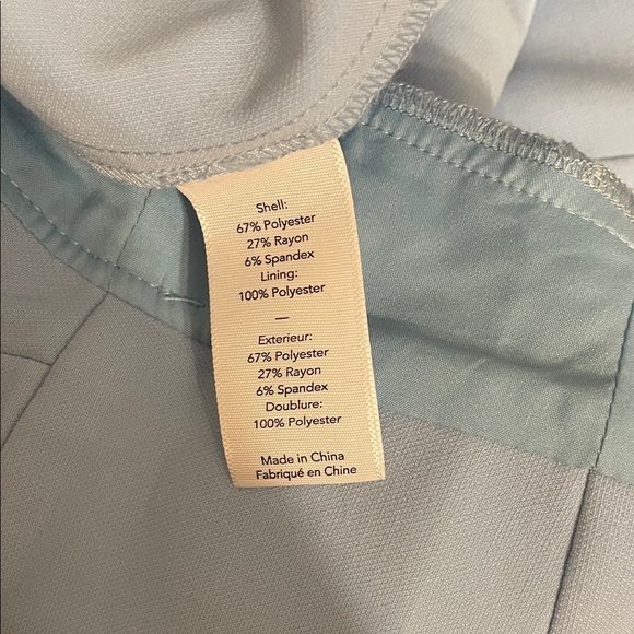 NWT Likely Light Blue Midi Dress with Spaghetti Straps Size 0 - Picture 7 of 7